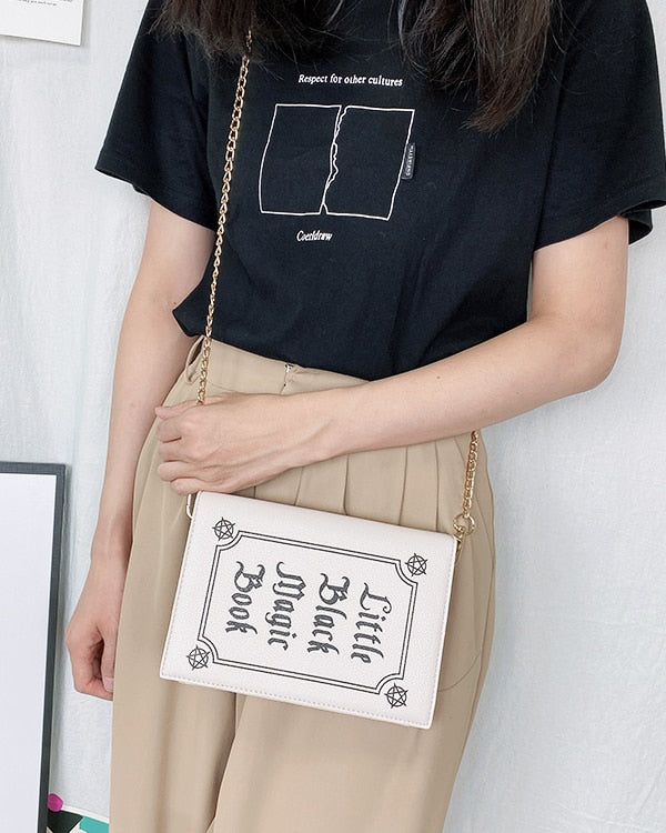 Magic Book Shape Clutch