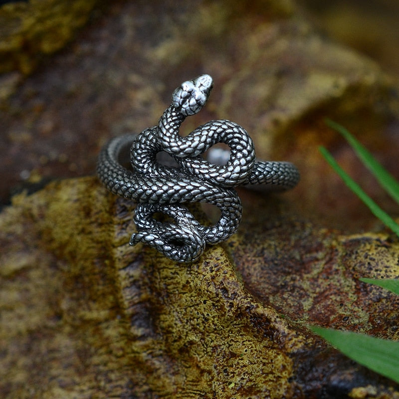 Witch Serpent Snake Rings