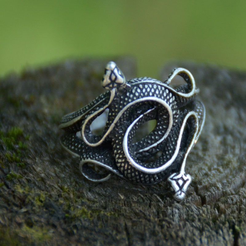 Witch Serpent Snake Rings