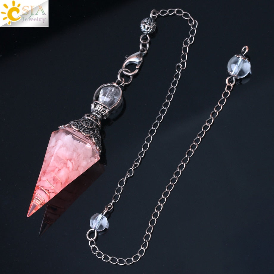 Crystals Pendulums