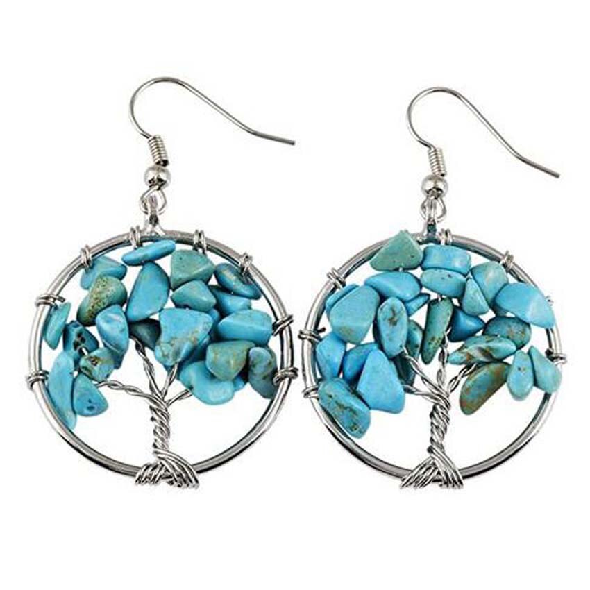 Tree of Life Dangle Earrings