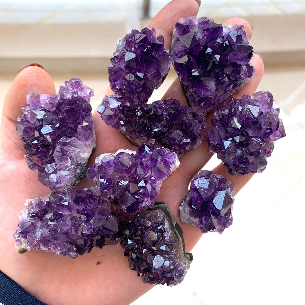 Raw Amethyst Quartz Cluster