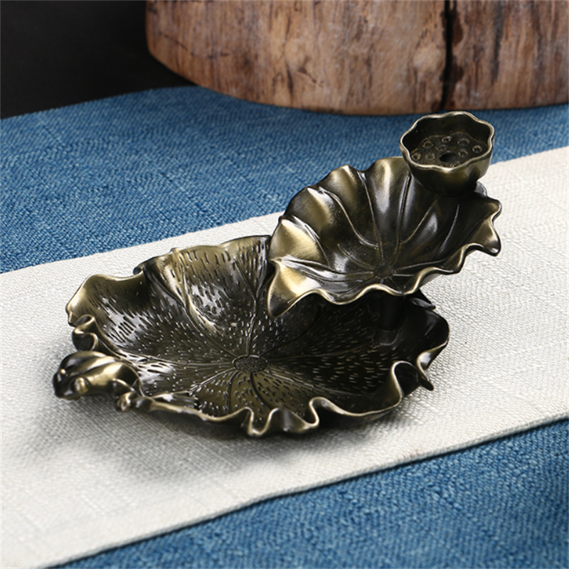 Leaf Tower Incense Ceramic Burner