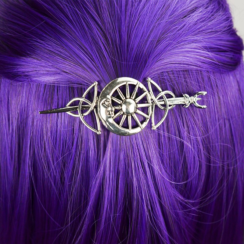 Wiccan Hair Barrette