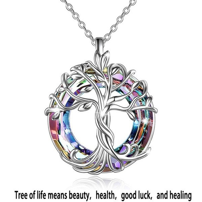 Tree of Life Pendant Necklace & Earrings