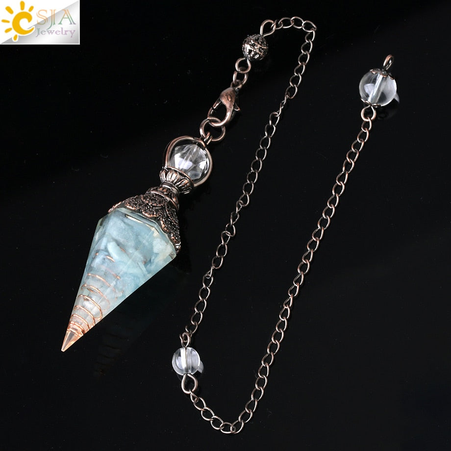 Crystals Pendulums