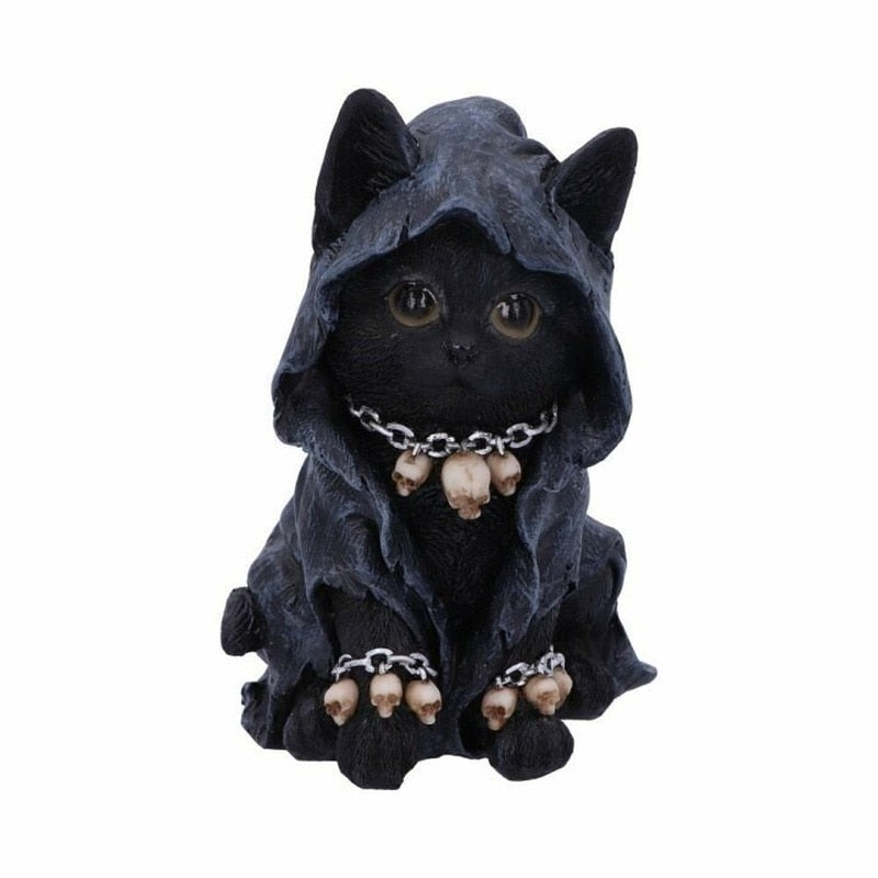 Witch Grim Reaper Cat