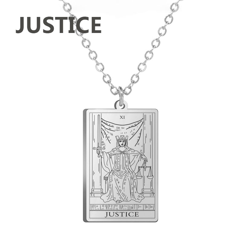 Tarot Cards Pendant Necklace