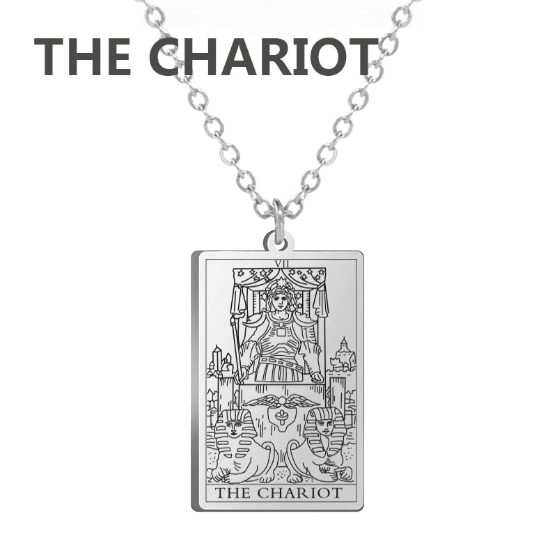 Tarot Cards Pendant Necklace