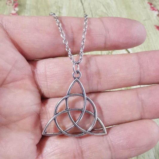 Trinity Triqueta Pendant Necklace