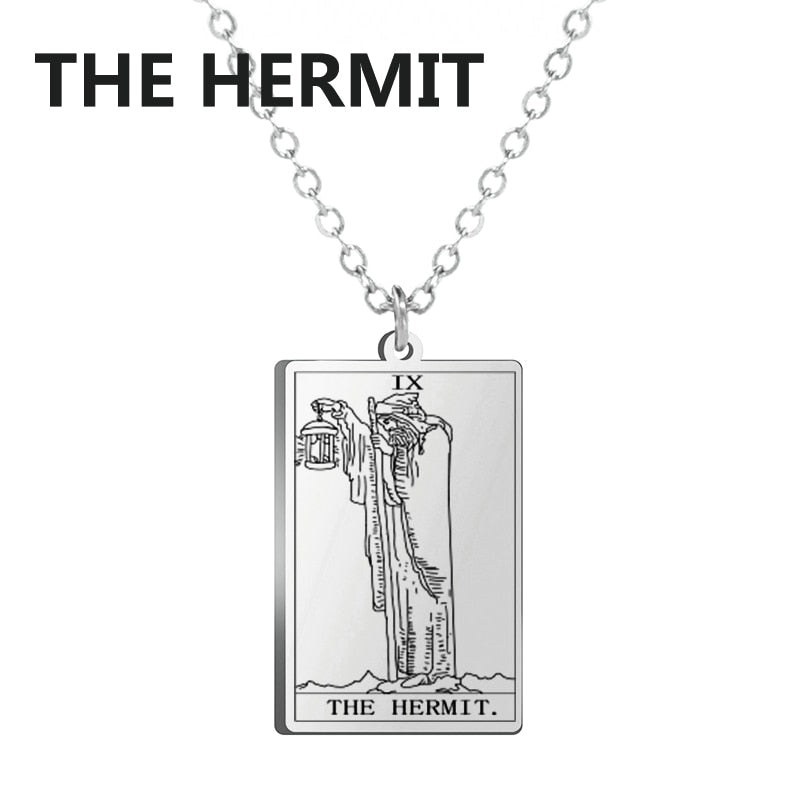 Tarot Cards Pendant Necklace