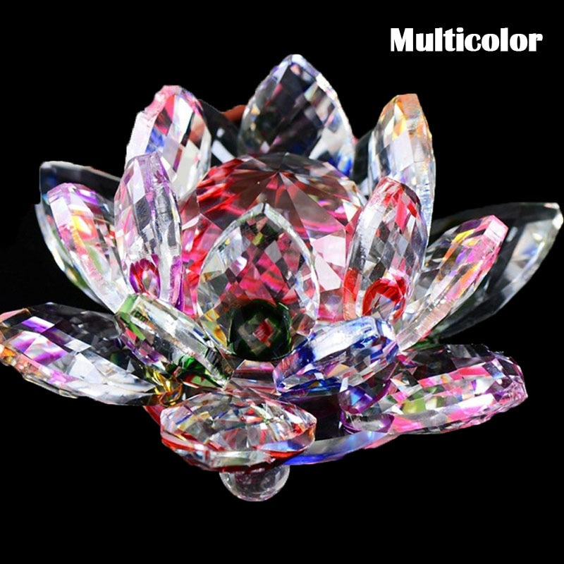 Crystals Lotus Flower