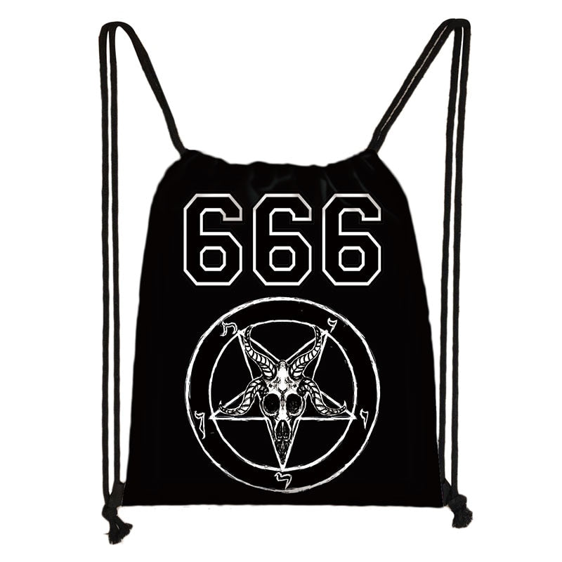 Wiccan styles Drawstring Backpack