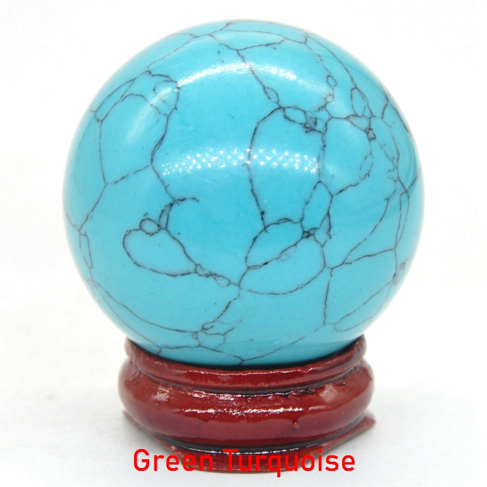 40MM Natural Crystal Sphere