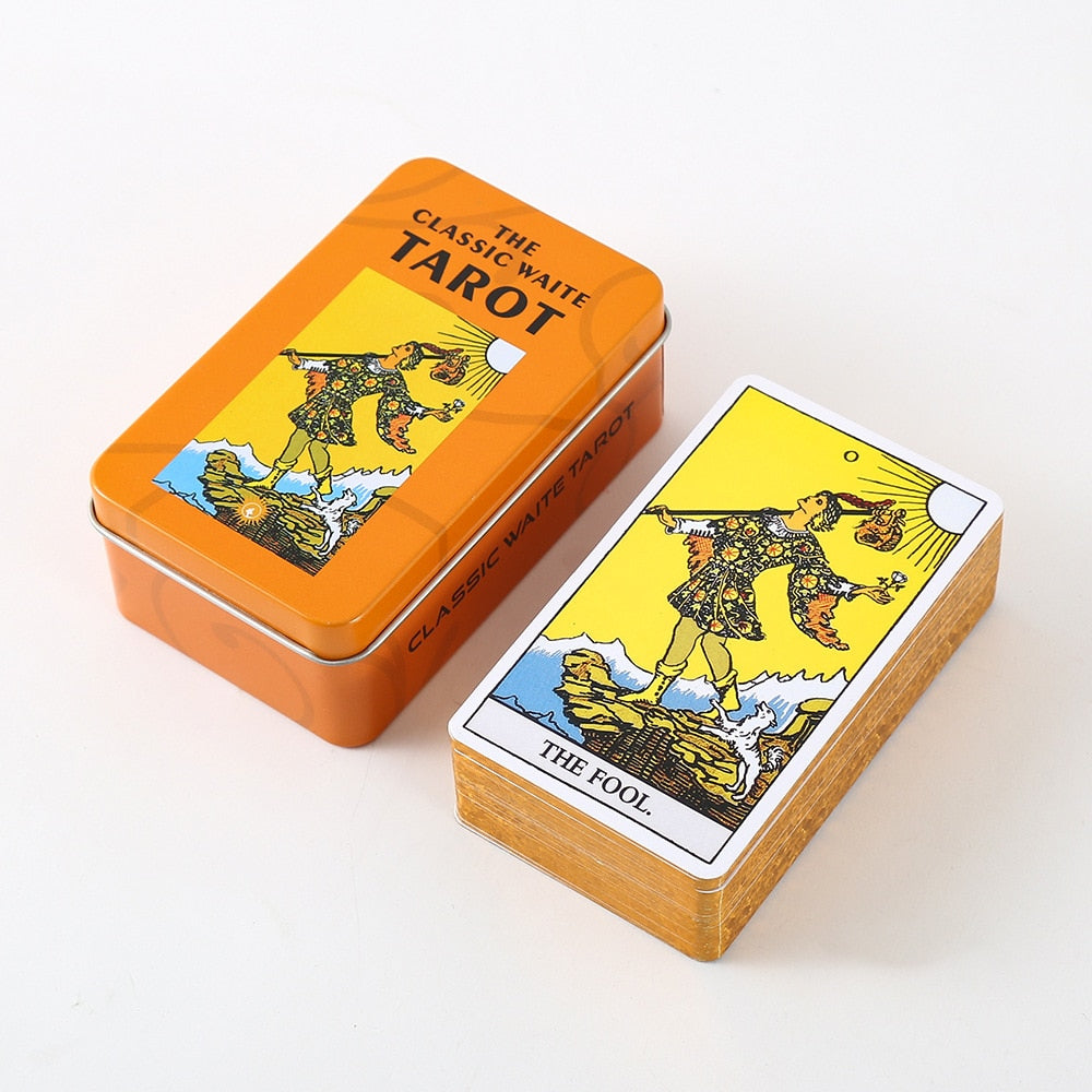 Tarot Cards w/ Metal Case