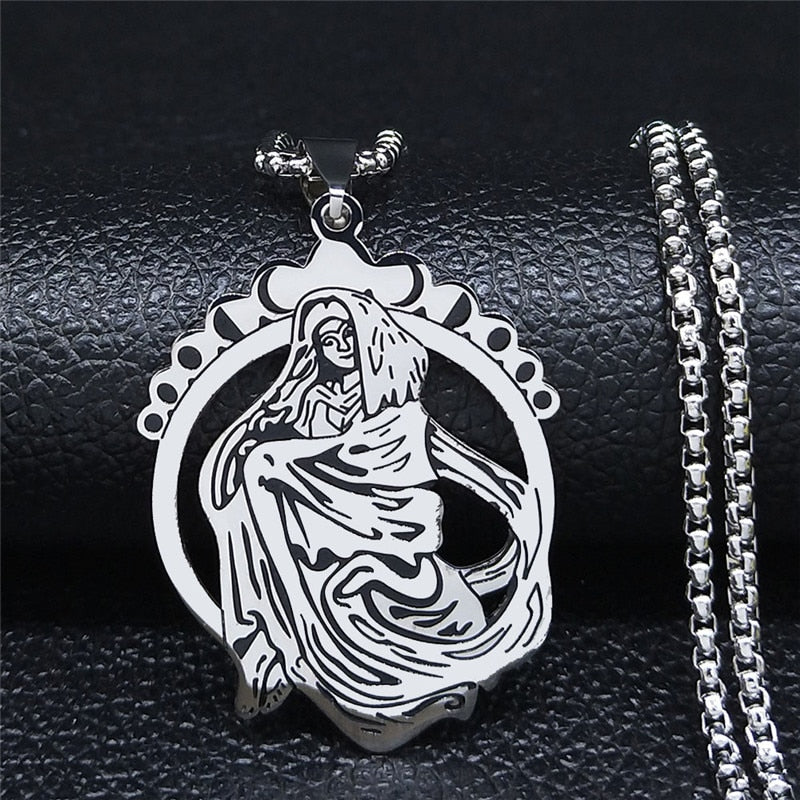 Stainless Steel Witch Necklaces