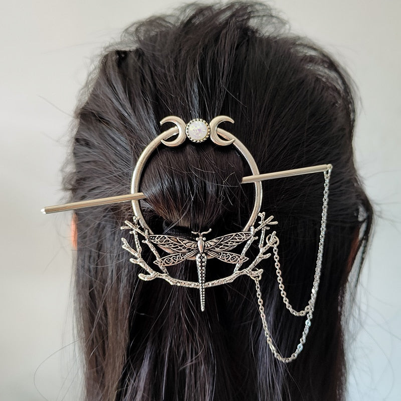 Wiccan Hair Barrette