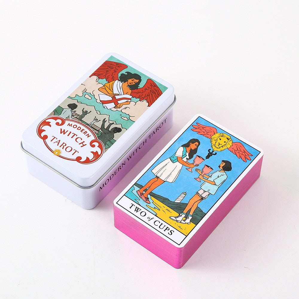 Tarot Cards w/ Metal Case