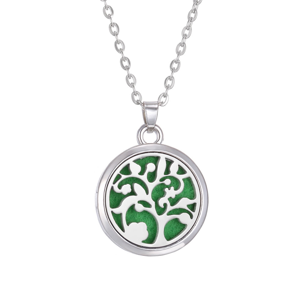 Tree of Life Aromatherapy Necklace