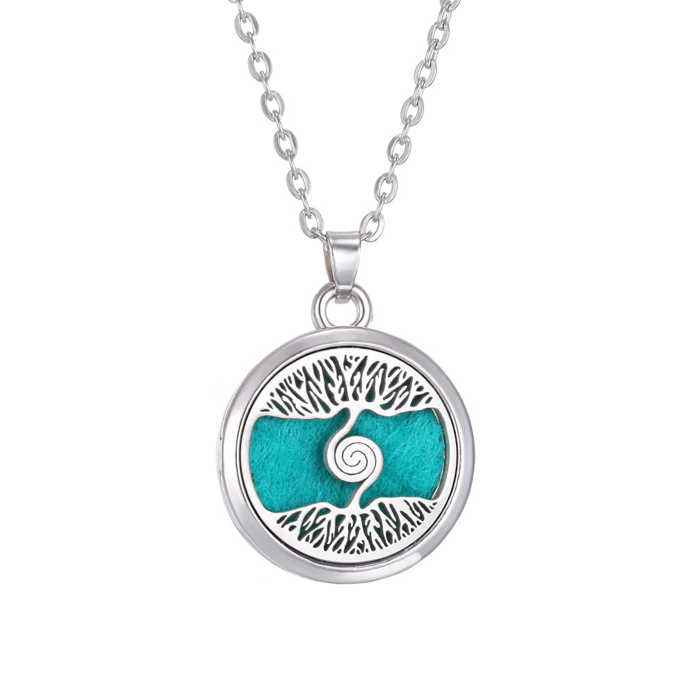 Tree of Life Aromatherapy Necklace