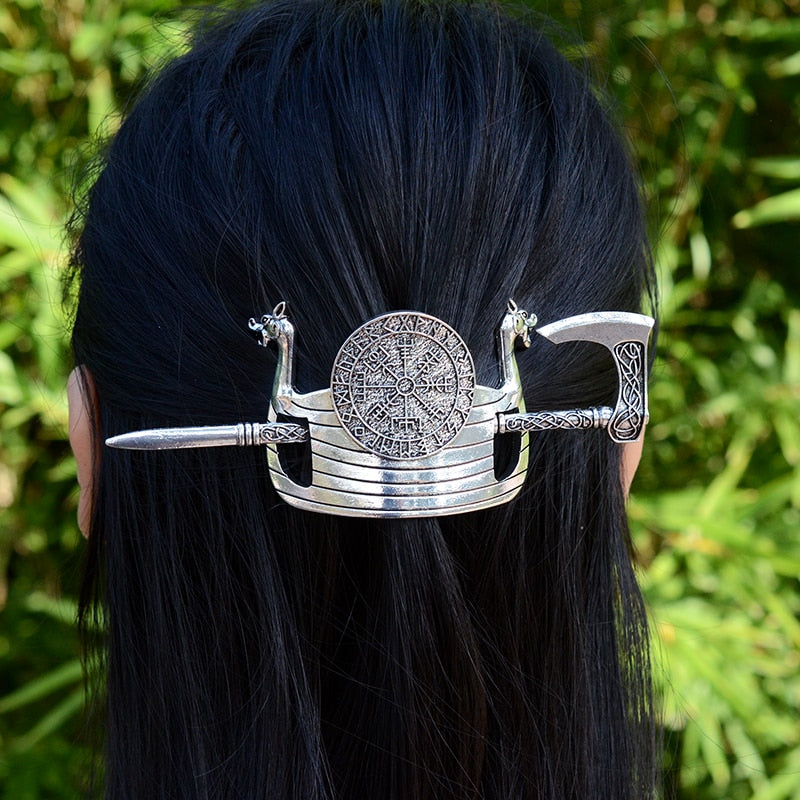 Wiccan Hair Barrette