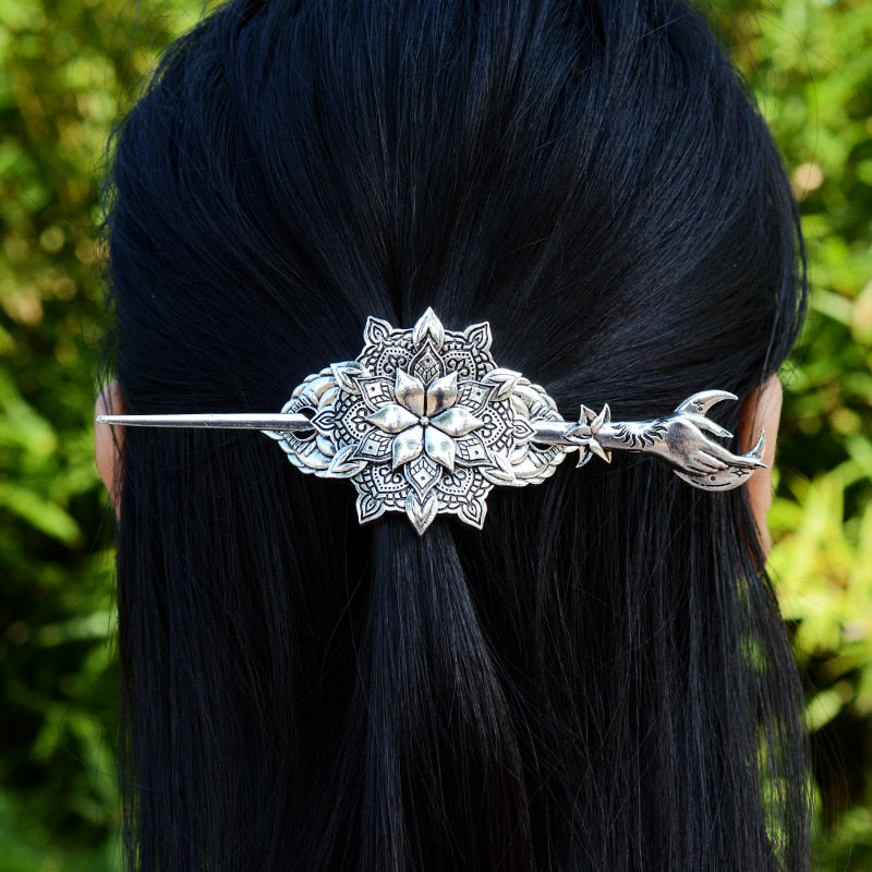 Wiccan Hair Barrette