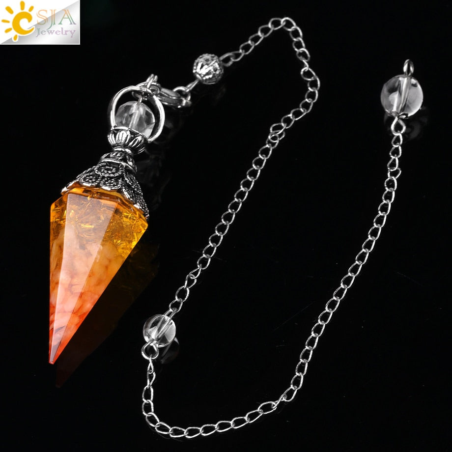 Crystals Pendulums