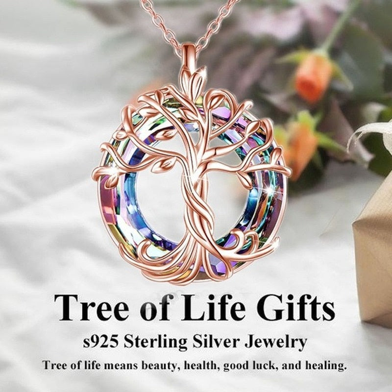 Tree of Life Pendant Necklace & Earrings