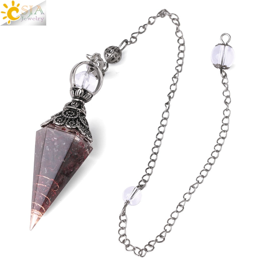 Crystals Pendulums