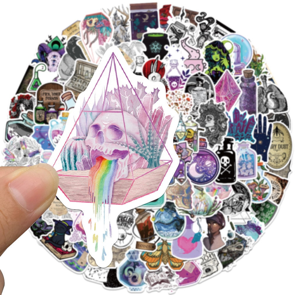 10/30/50/100PCS Crystal Sticker Decal