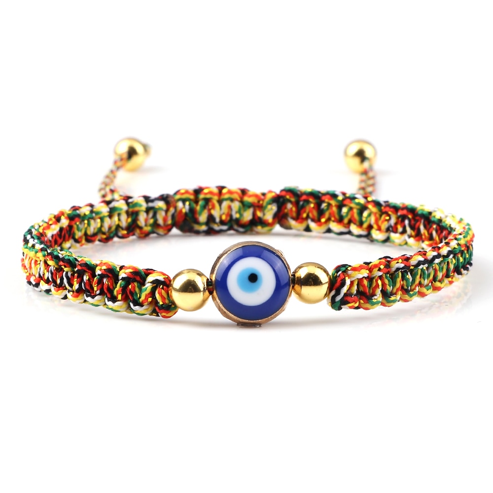 Evil Eye Braided Bracelet