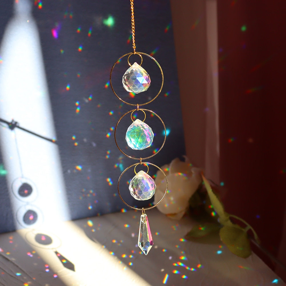 Crystal Sun light catchers