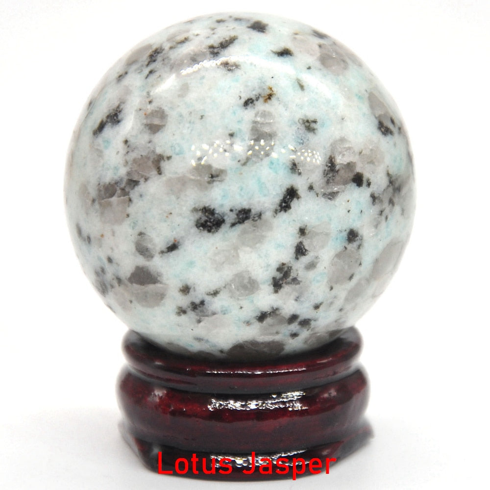 40MM Natural Crystal Sphere