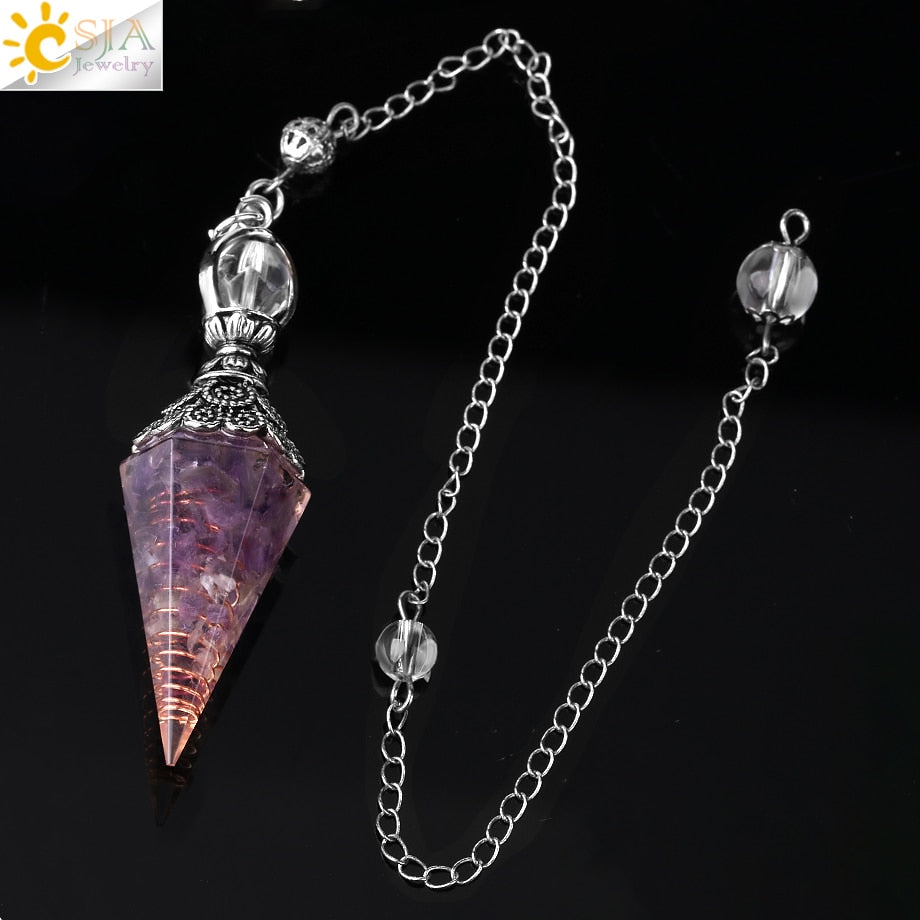 Crystals Pendulums