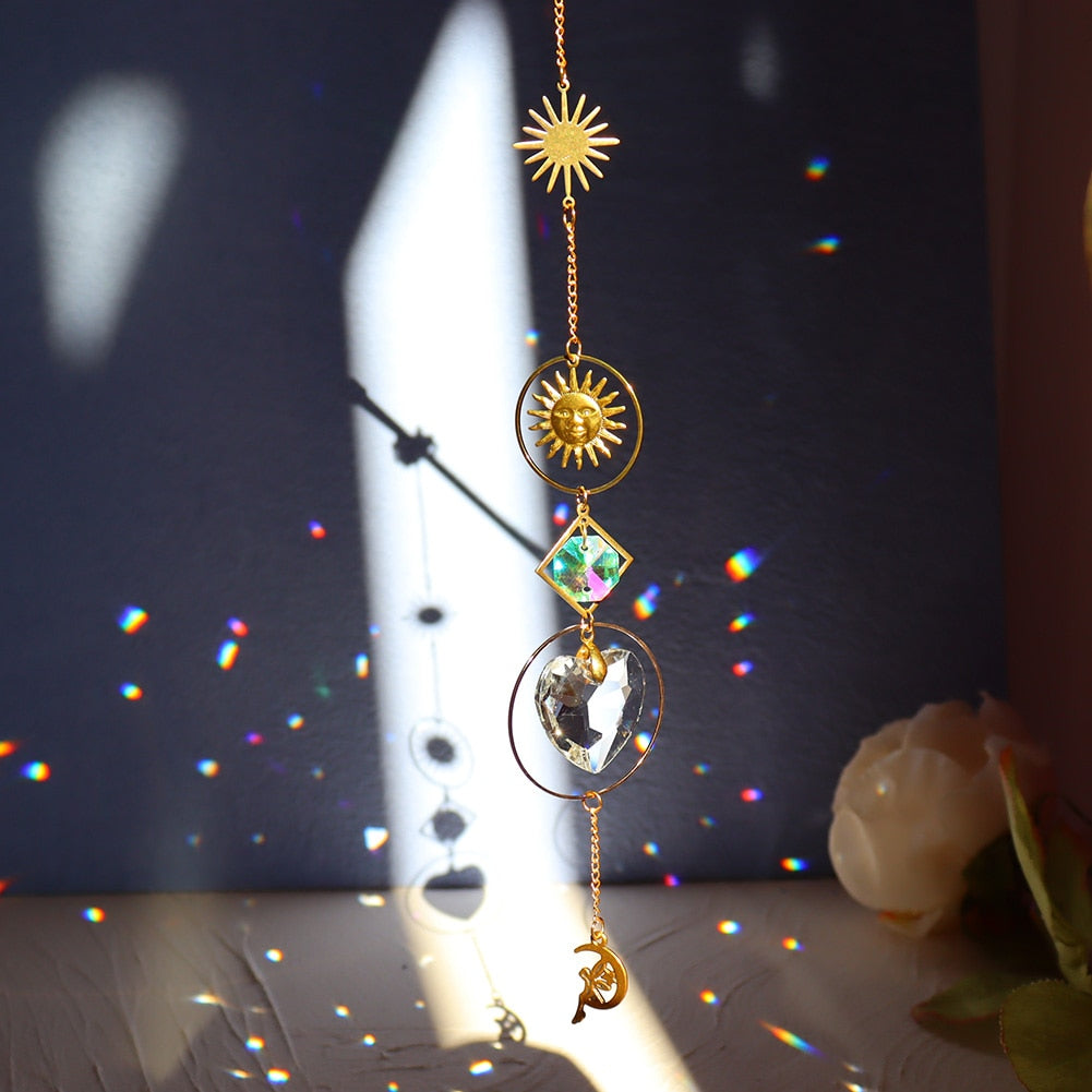 Crystal Sun light catchers