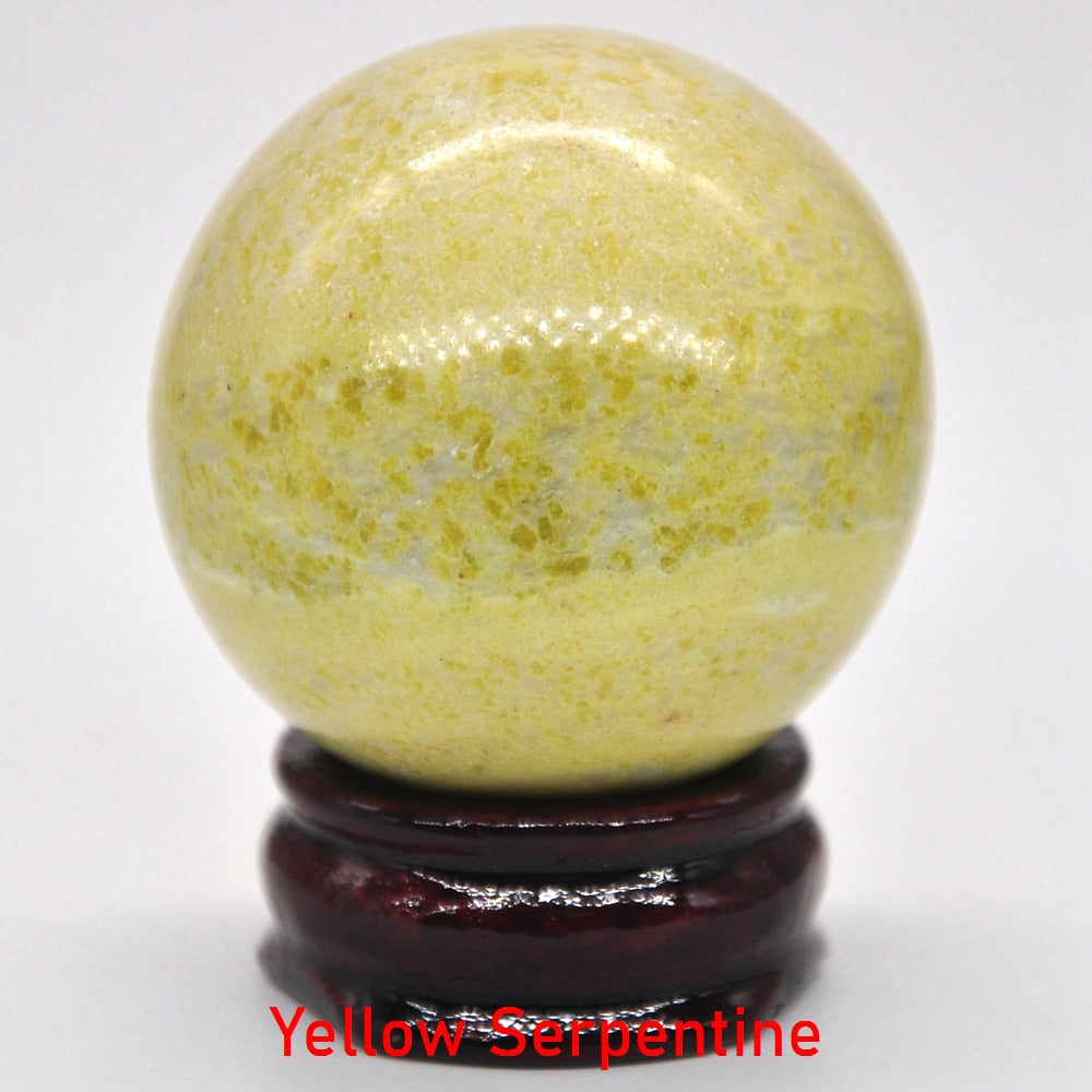 40MM Natural Crystal Sphere