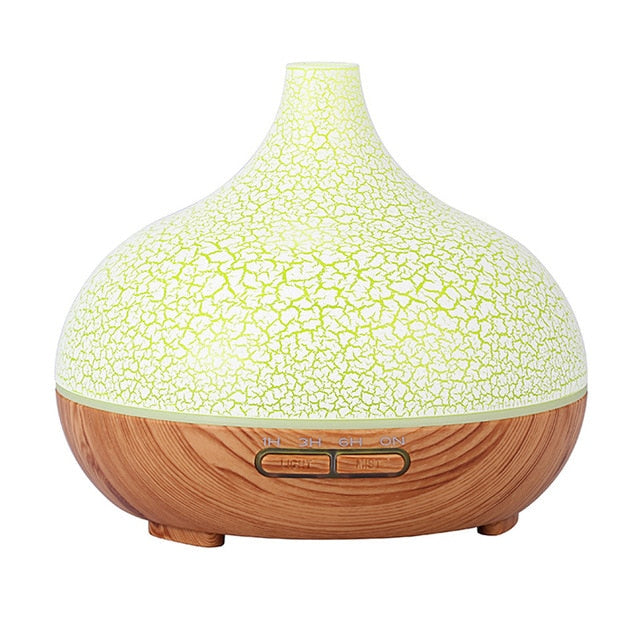 550ml Aromatherapy Essential Oil Diffuser Teardrop w/ Remote