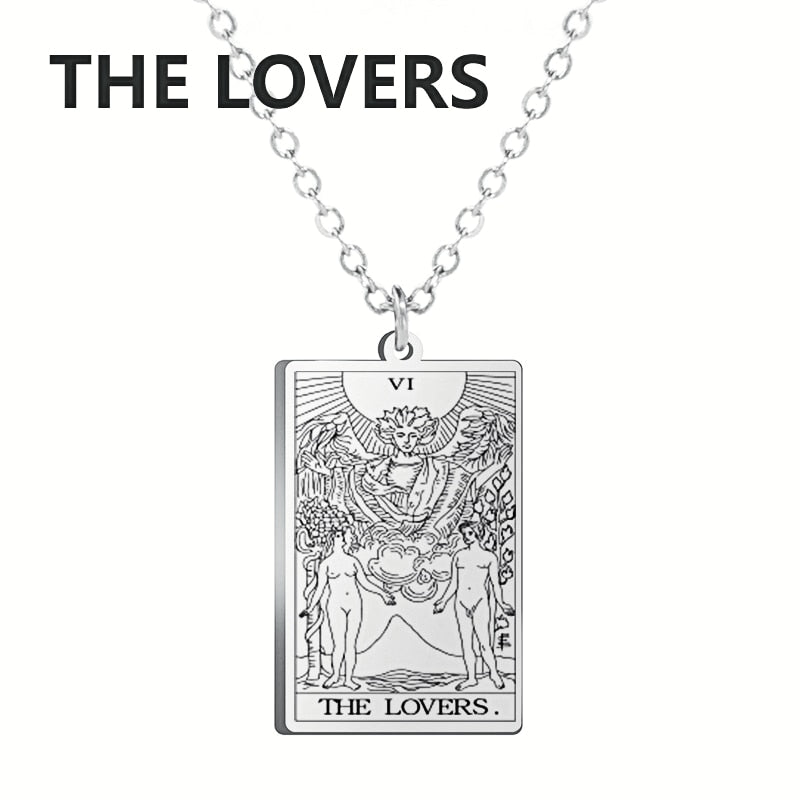 Tarot Cards Pendant Necklace