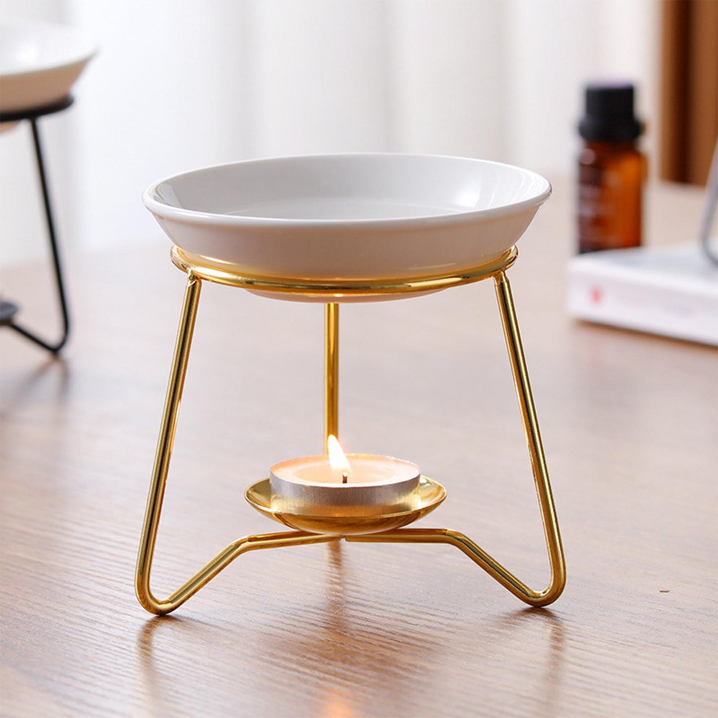 Oil Burner Stylish Tealight Holder Wax Candle Tart Burner