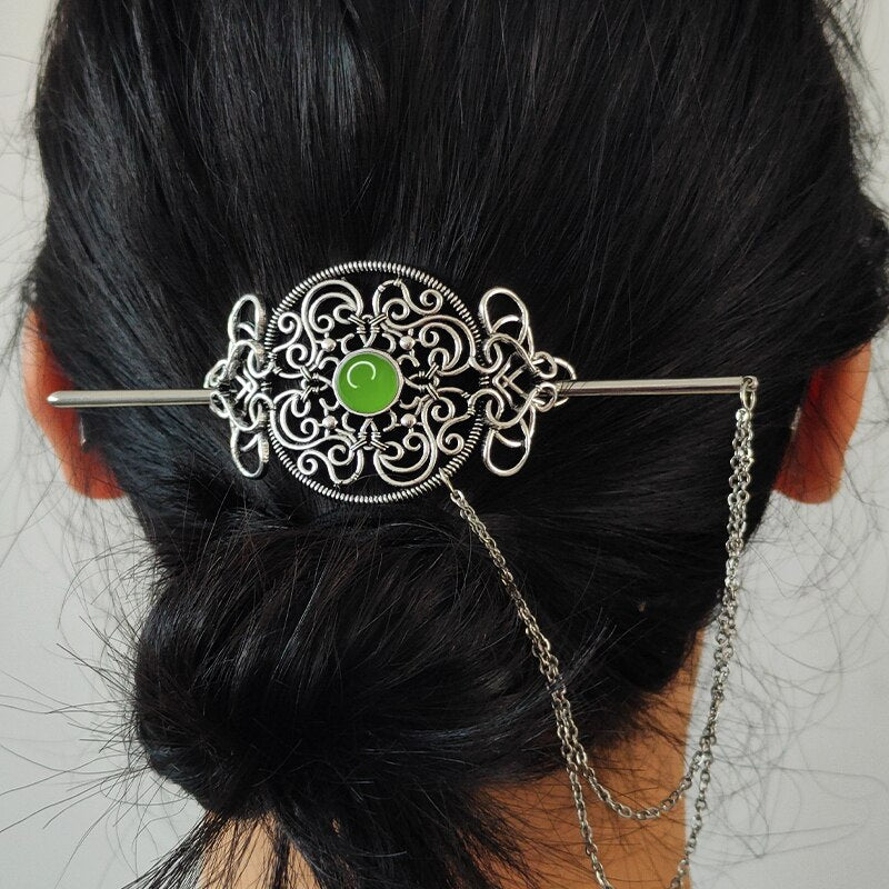 Wiccan Hair Barrette