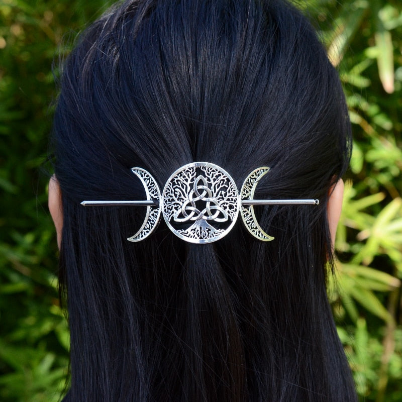 Wiccan Hair Barrette