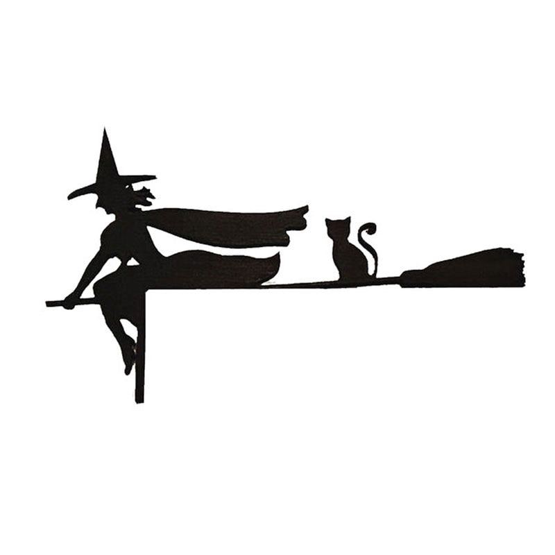 Witch Door Corner Decor