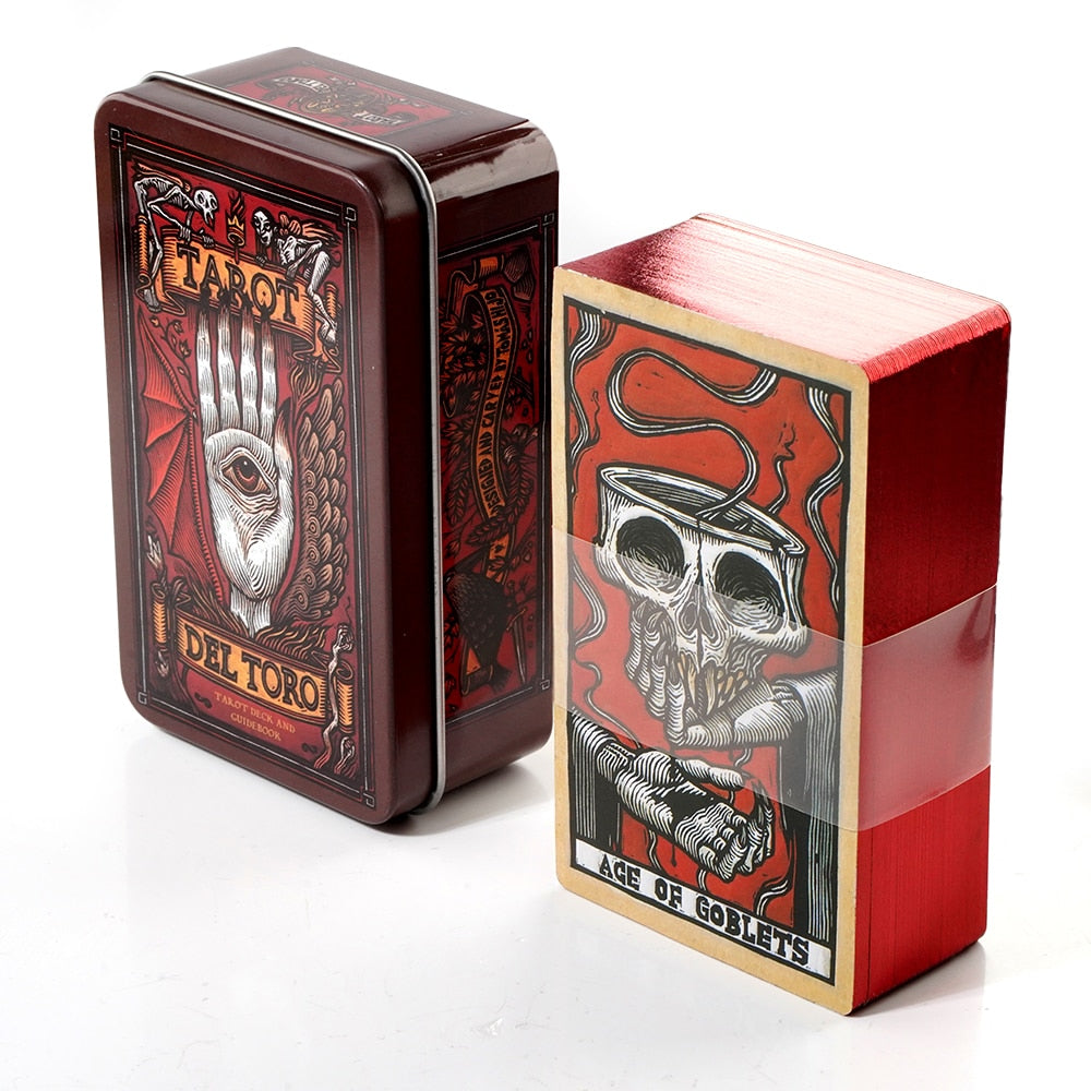 Tarot Cards w/ Metal carrier