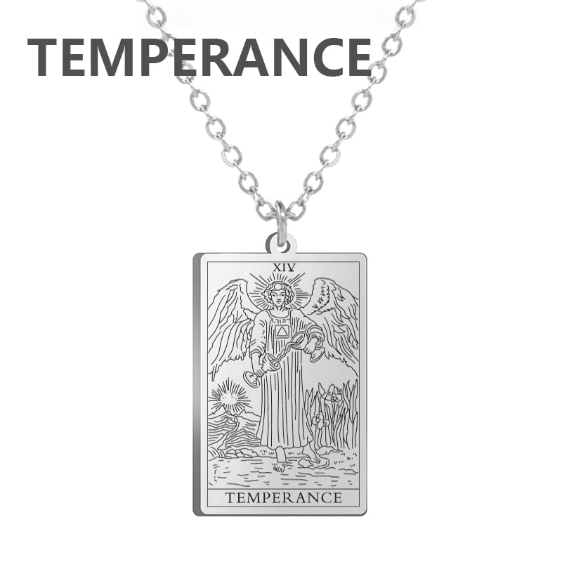 Tarot Cards Pendant Necklace