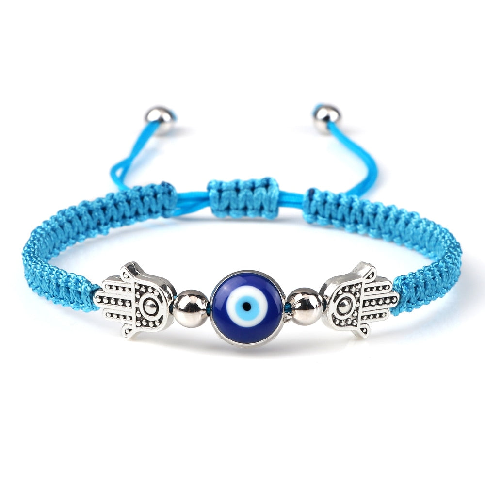 Evil Eye Braided Bracelet