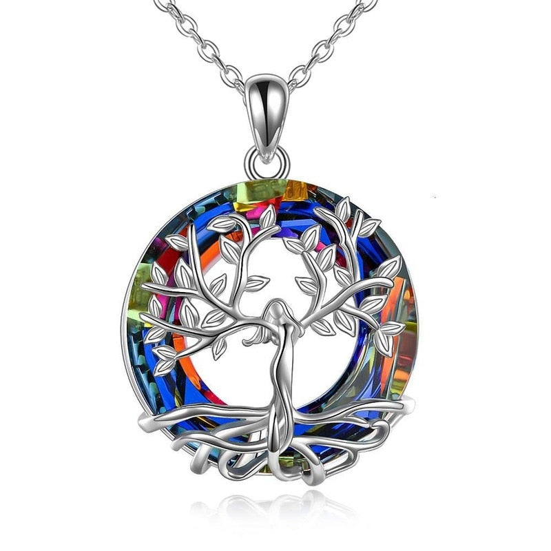 Tree of Life Pendant Necklace & Earrings