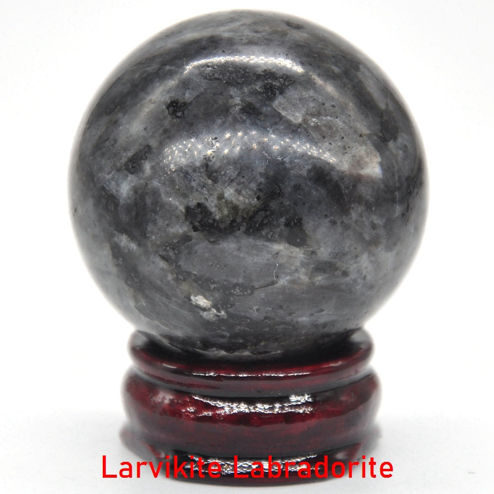 40MM Natural Crystal Sphere