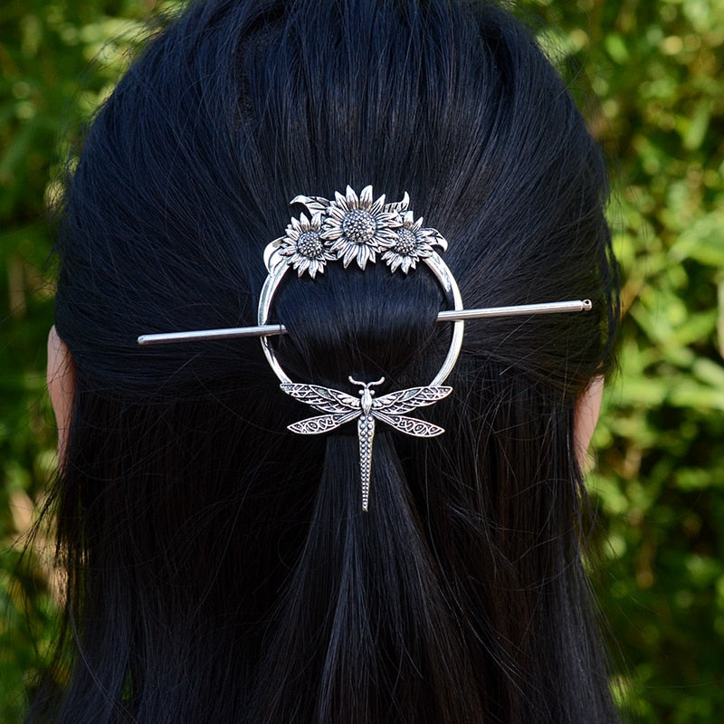 Wiccan Hair Barrette