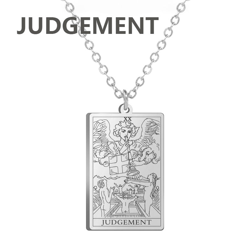 Tarot Cards Pendant Necklace