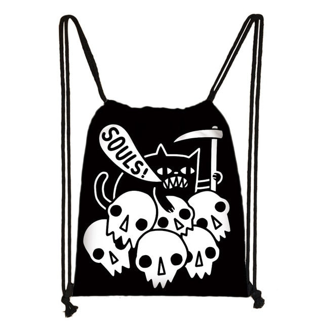 Wiccan styles Drawstring Backpack